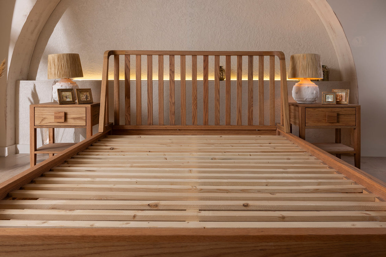 Quantum Wooden Bed Frame