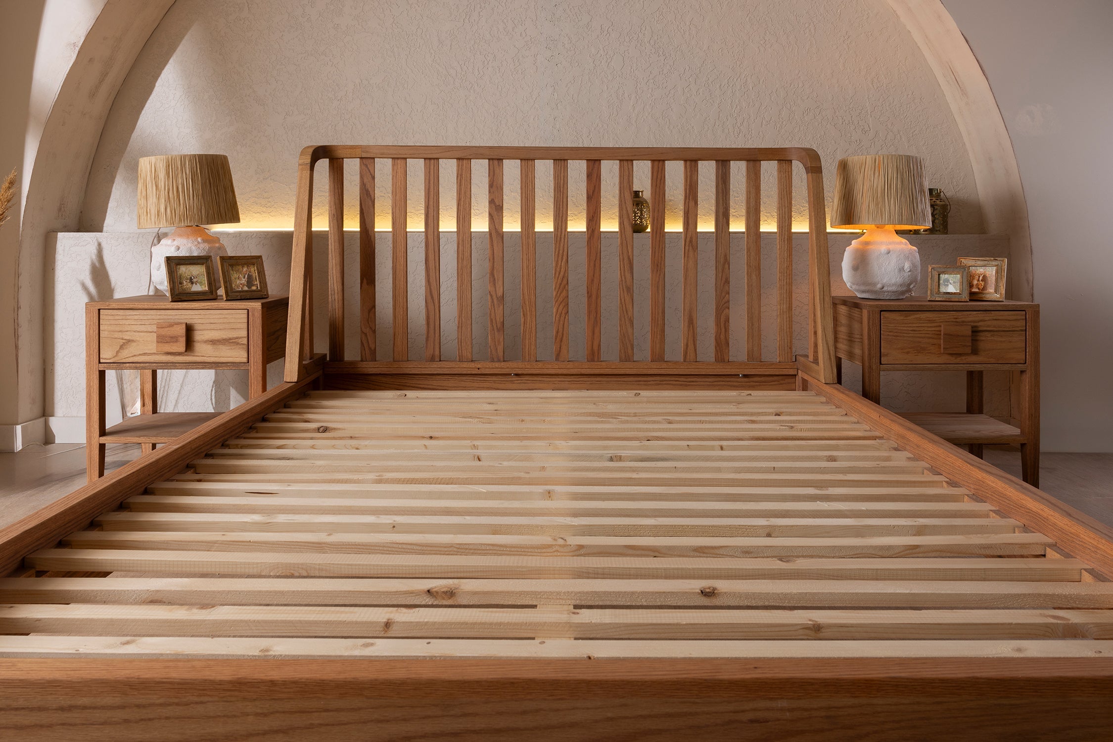 Quantum Wooden Bed Frame