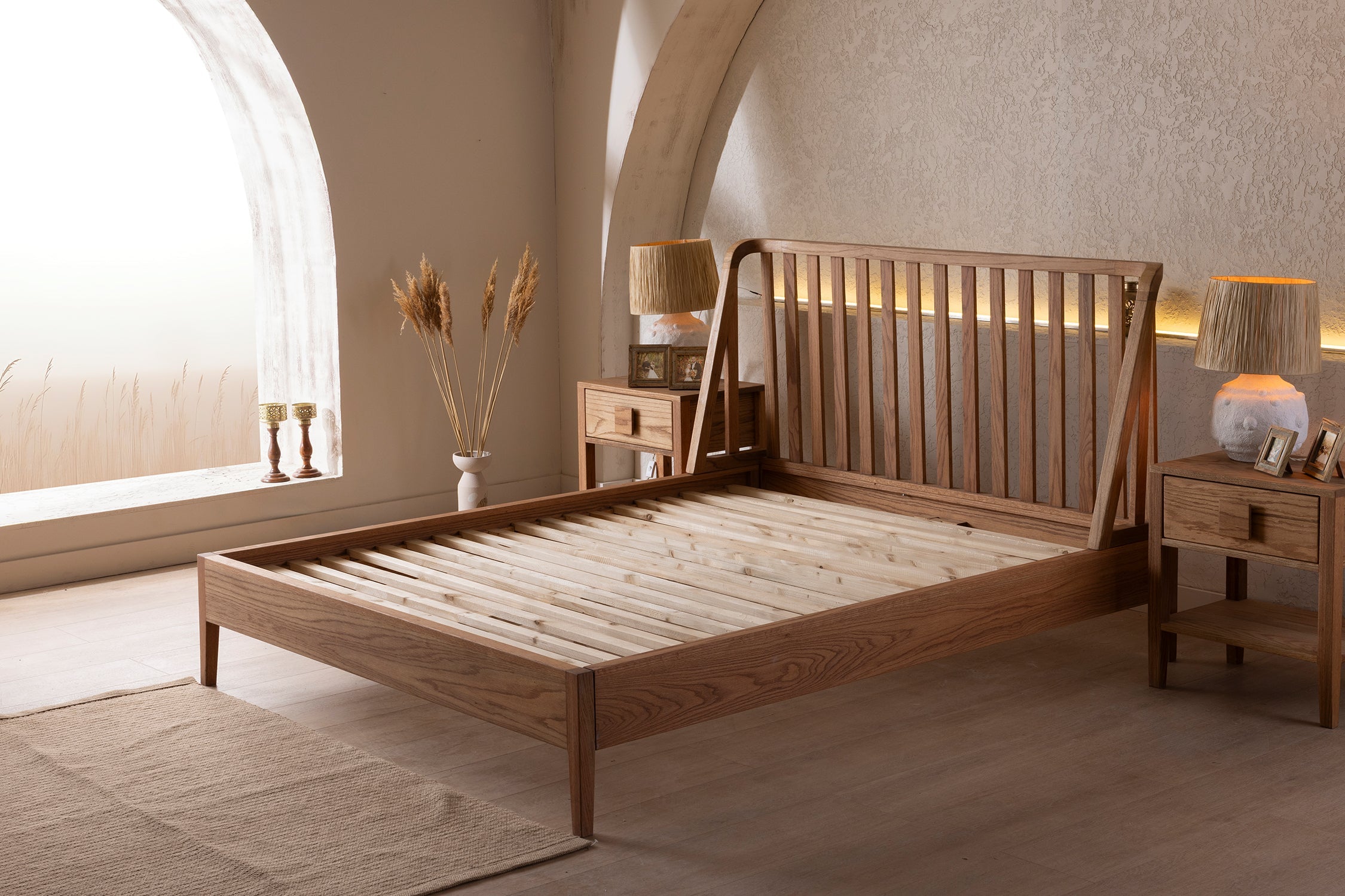 Quantum Wooden Bed Frame