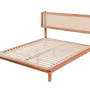 Retro Wooden Bed Frame