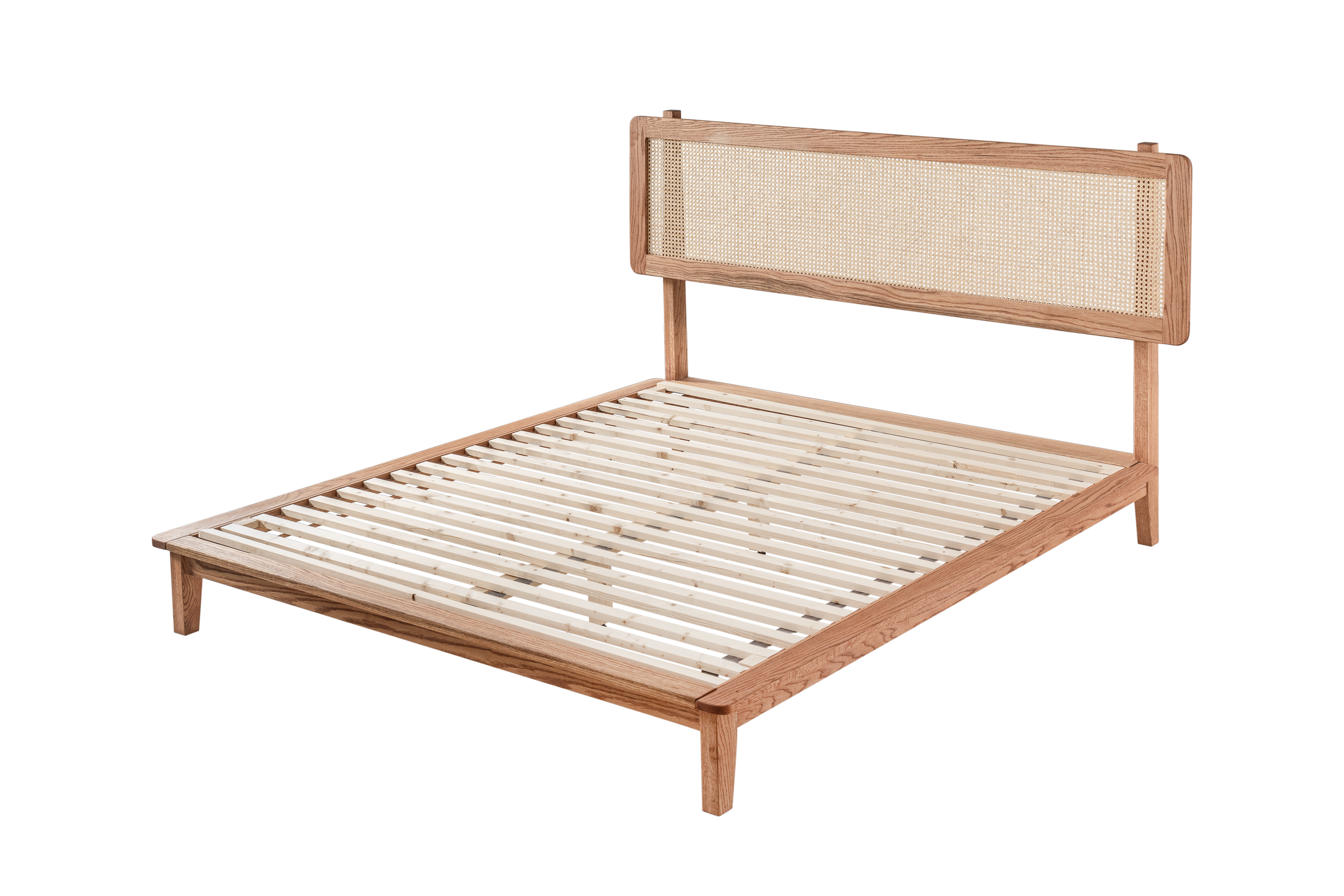 Retro Wooden Bed Frame